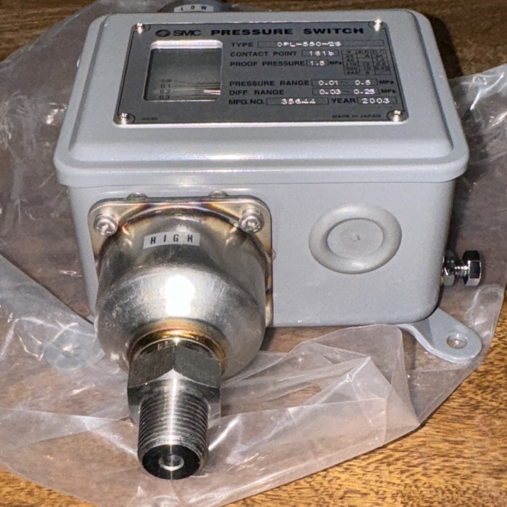 NEW SMC OPL-550-2S Pressure Switch