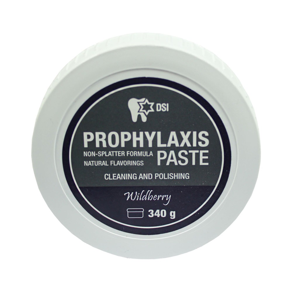 DSI Dental Prophy Paste Prophylaxis Teeth Polish Stain Remove Non Splatter 340g