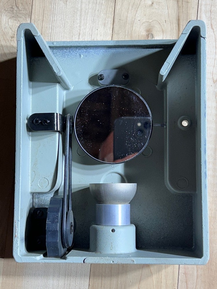 One AO Microscope Base Cat.#56B, Another Unknown Maker, Microscope Base