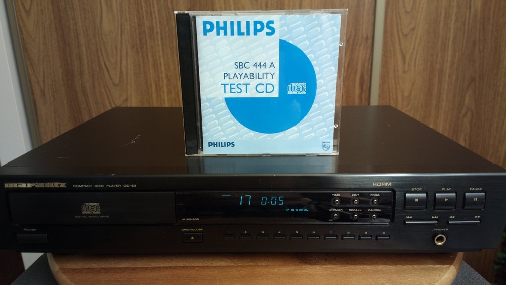 Marantz CD-63U CD Player PRO SERVICED with new laser.