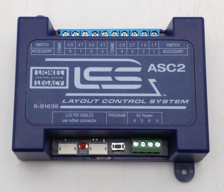 Lionel 6-81639 Legacy LCS Accessory Switch Controller 2 (ASC2) EX