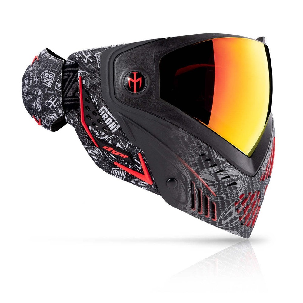Dye I5 Mask - IM Shields - Black / Red