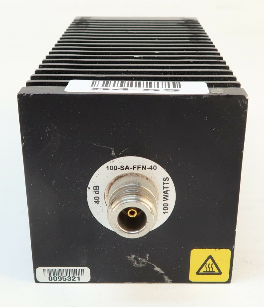 Bird Technologies 100-SA-FFN-40 100W 40db Attenutor