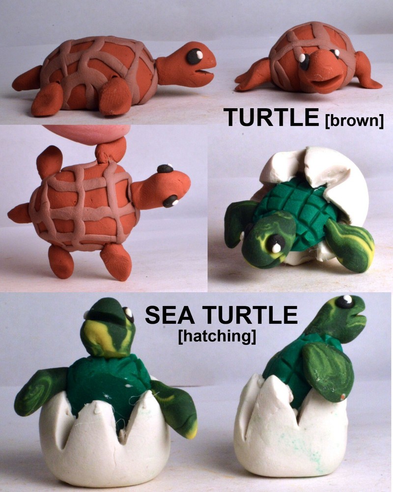 Assorted Miniature Clay Animals - Handmade [ONE ONLY]