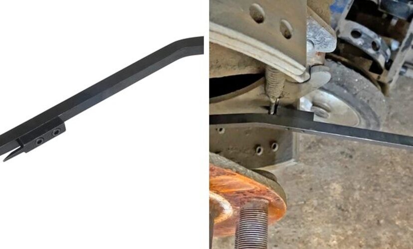 40030 Brake Spring Bar, Black/Red