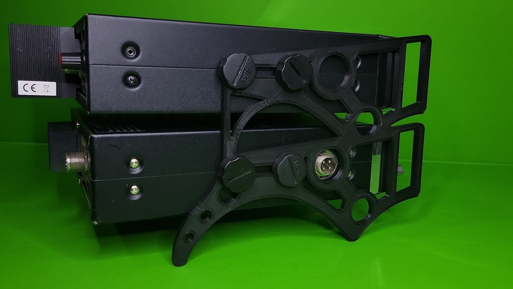 CB RADIO HANDLE STAND (DUAL) FOR VARIOUS MODELS