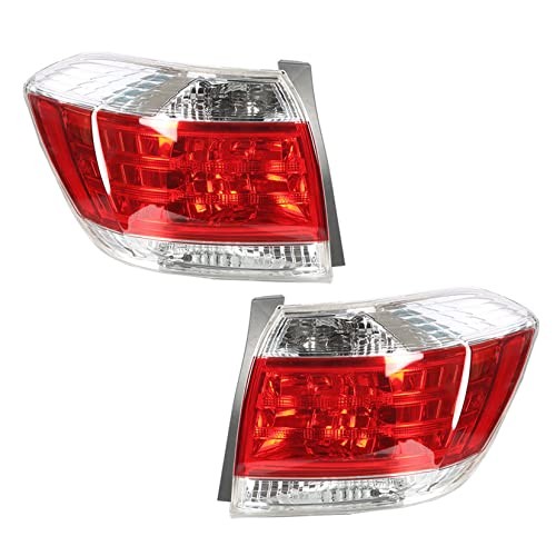 2-Pack LH and RH Tail Light Assembly Replacement for Highlander 2011 2012 2013
