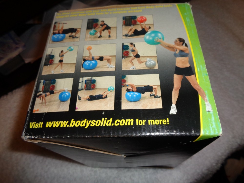 Body Solid 65 cm Anti-Burst Exercise Ball