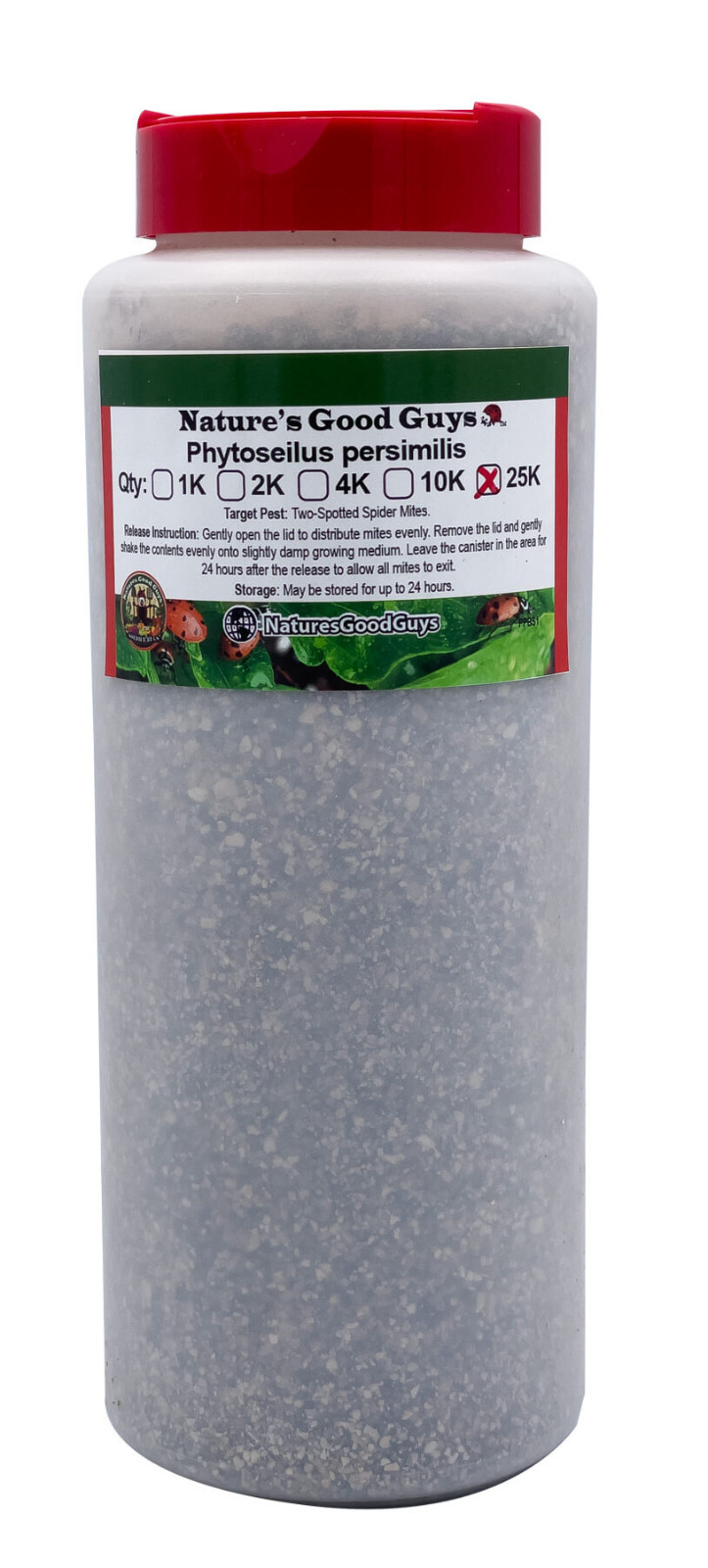 NaturesGoodGuys - Phytoseiulus persimilis - Predatory Spider Mite Control