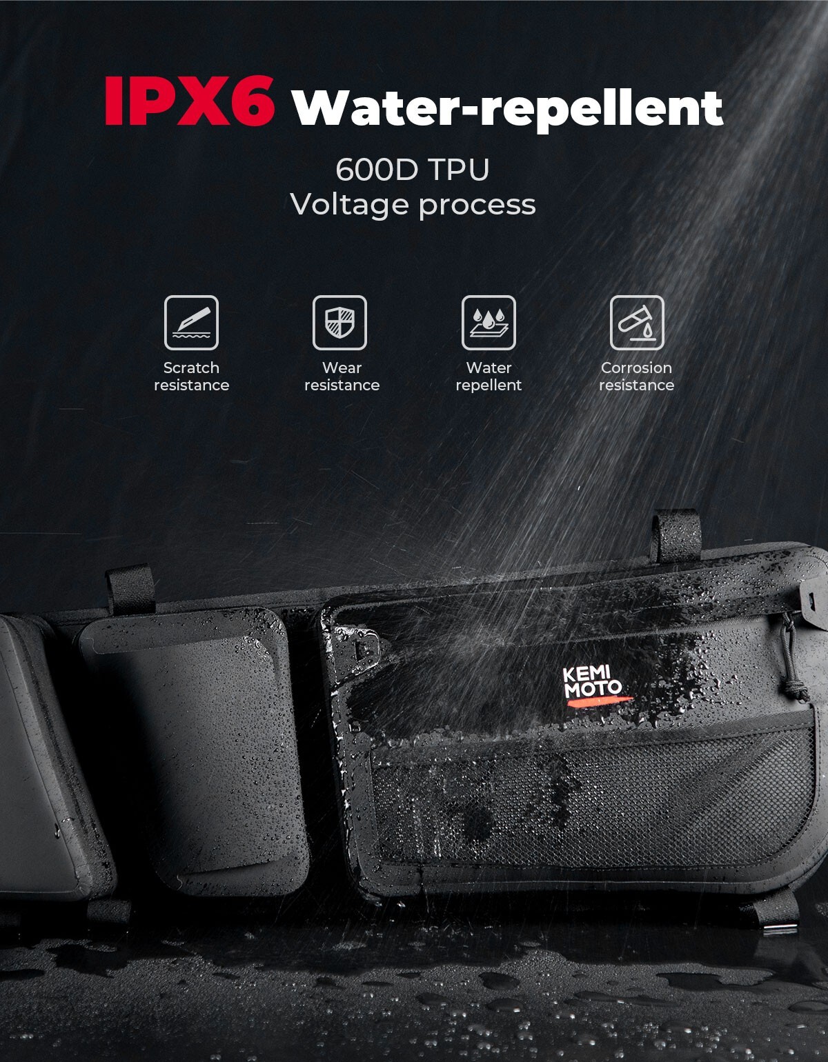 Upgraded TPU UTV Door Storage Bags w/ Knee Pad For Can Am Maverick X3 2017-2024