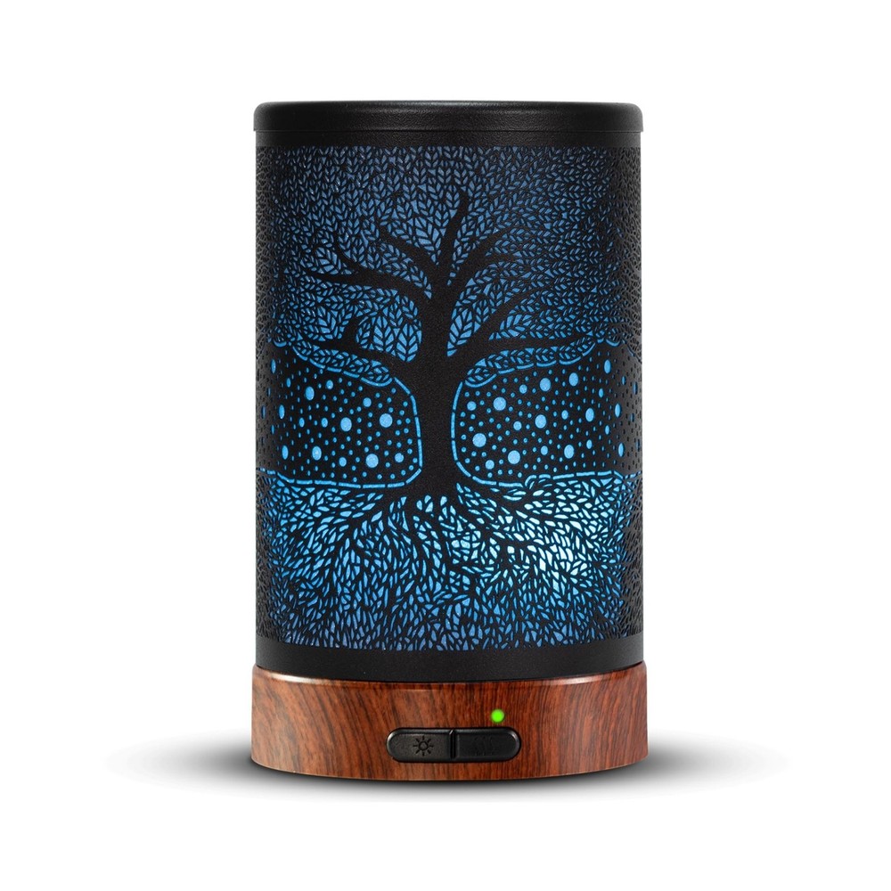 Aromatherapy Essential Oil Diffuser 150ml- Electric Cool Mist Aroma Diffuser ...