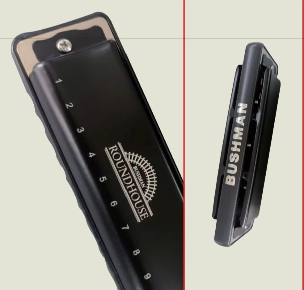 Bushman Roundhouse Harmonica ~Multiple Keys