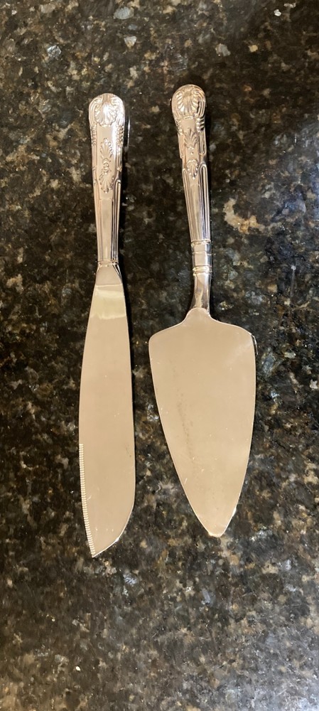 Cake Knife & Server Stainless 2-Piece Set