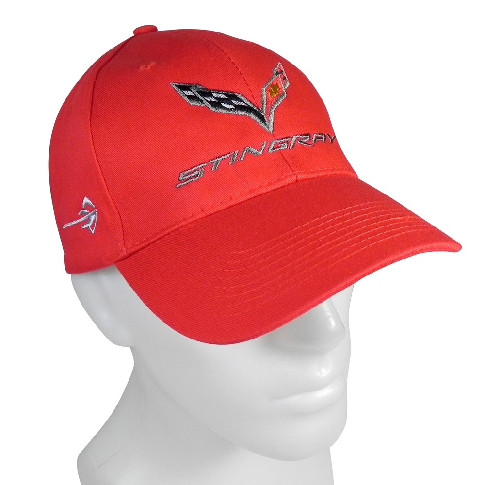 Chevrolet Corvette C7 Stingray Red Baseball Cap