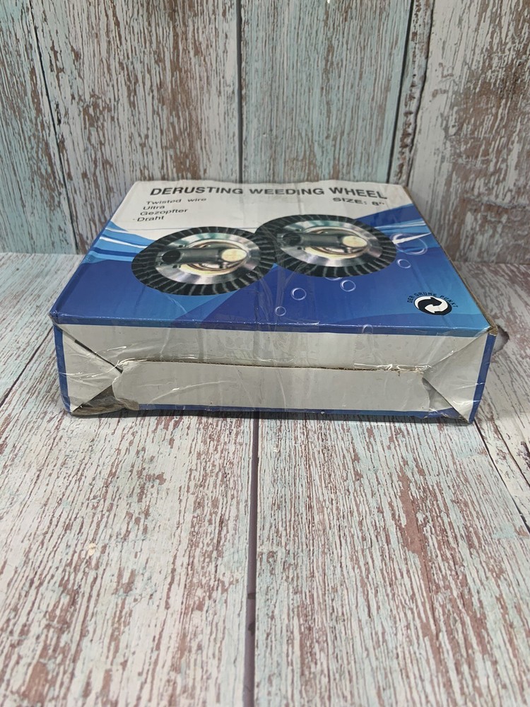 8 Inch Derusting Weeding Wheel Twisted Wire