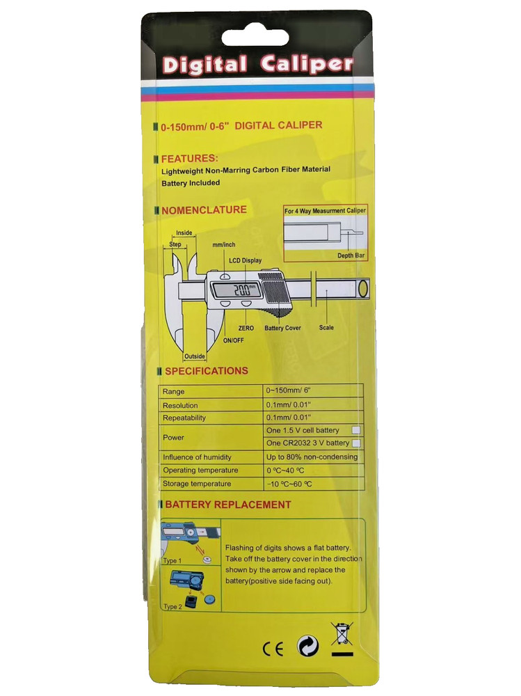 6'' Composite Digital Caliper