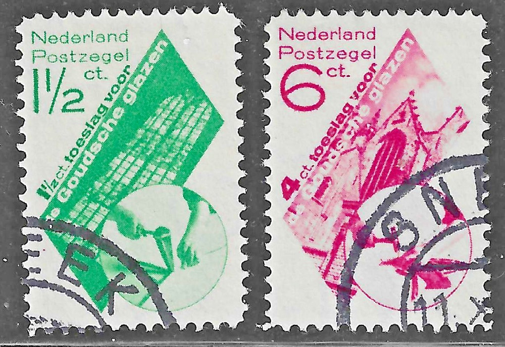 Netherlands (1931) - Scott # B48 - B49,  Used