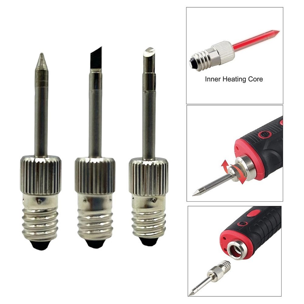 E10-Interface Soldering-Iron Tips/Welding Tips USB-Soldering Tip Set B C K Type