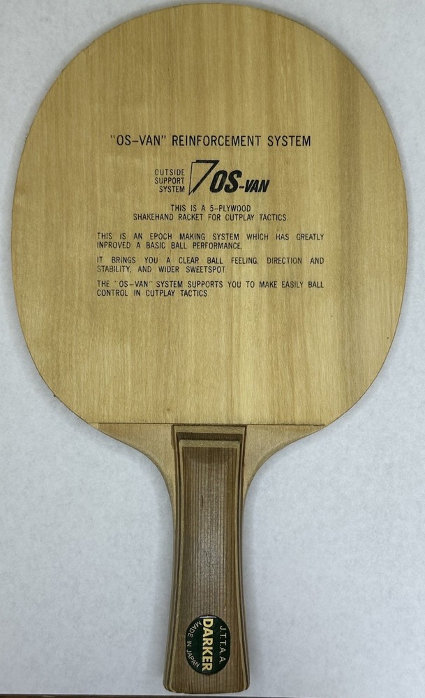 Darker Table Tennis Blade 7 OS Van
