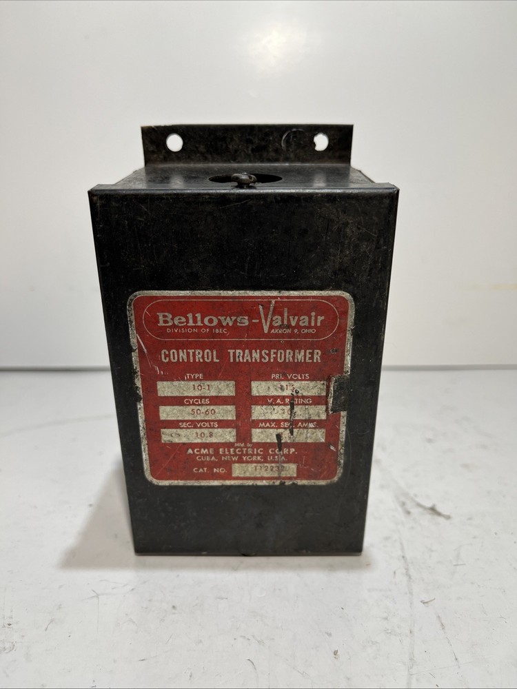 SCHRADER BELLOWS B341-001 CONTROL TRANSFORMER T12232