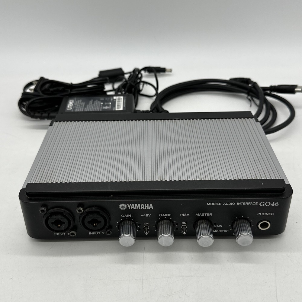 Yamaha GO46 Mobile Firewire Audio Interface XLR & 1/4” Inputs