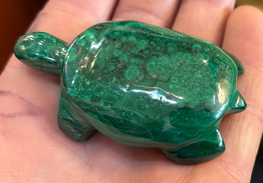 2” Malachite Turtle