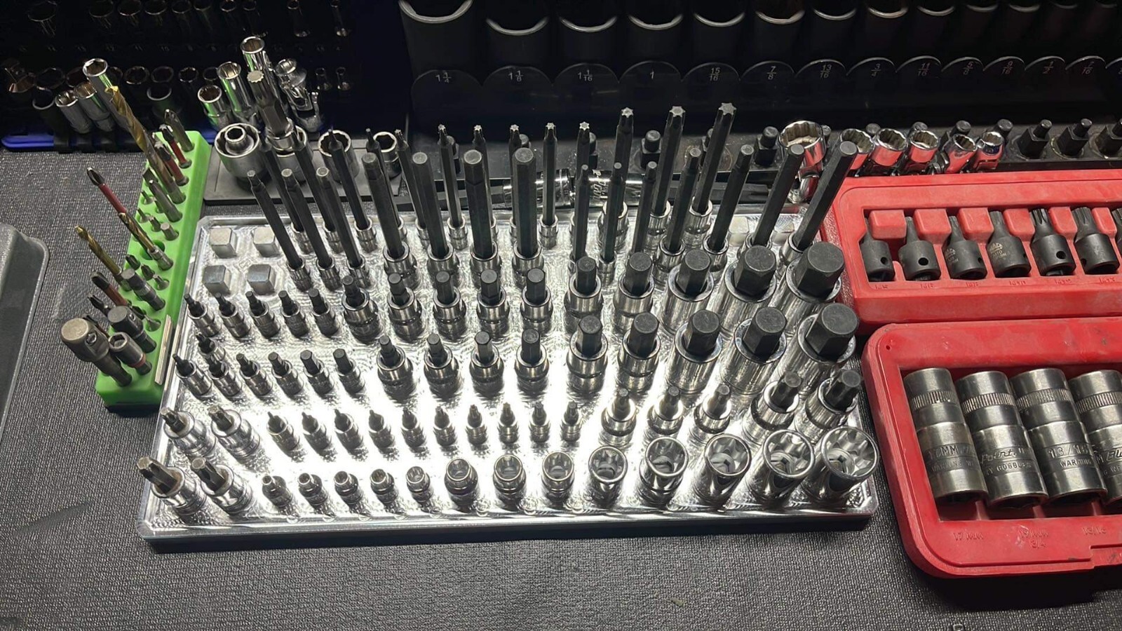 Blue point blpthc87 Socket Organizer - Tool Box BIllet