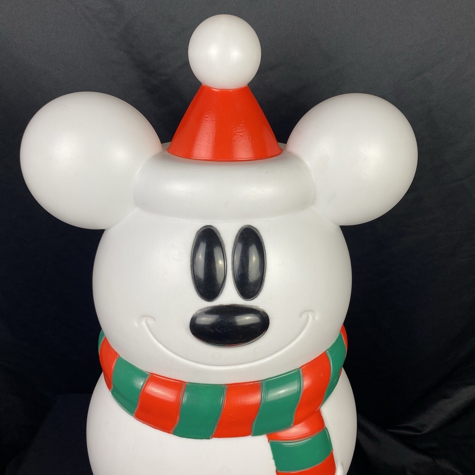 Disney Blow Mold Mickey Mouse Snowman White 23 Inches Christmas 2020 Lighted