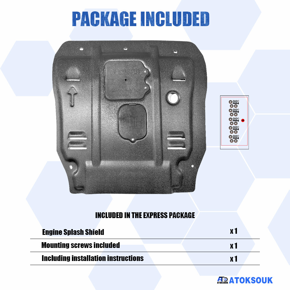 For Chevrolet BLAZER 2019-24 Under Engine Splash Guards Front Engine Mud Flaps