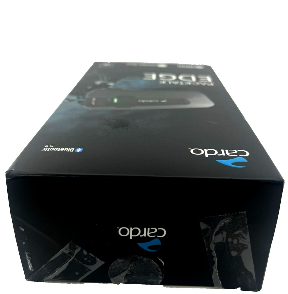 Cardo PACKTALK Edge Motorcycle Bluetooth Intercom Helmet Headset Single