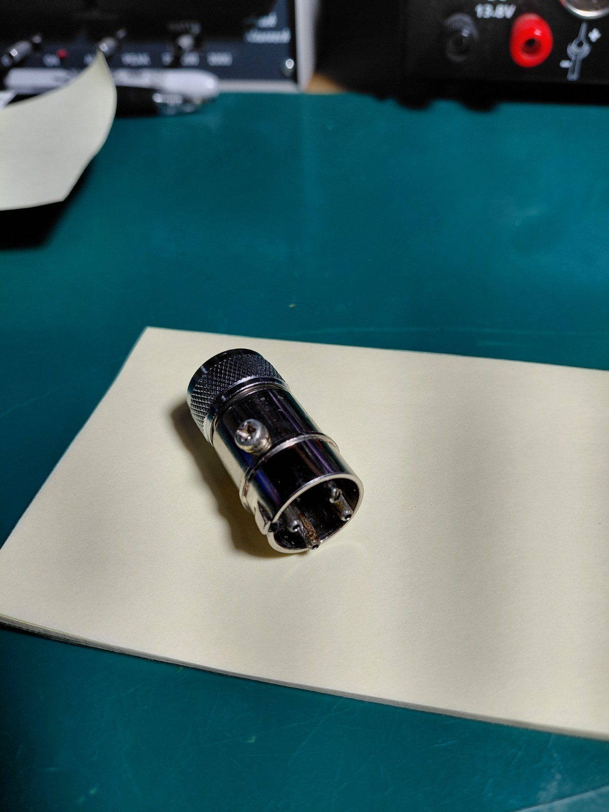 Amphenol 4 Pin Microphone Plug