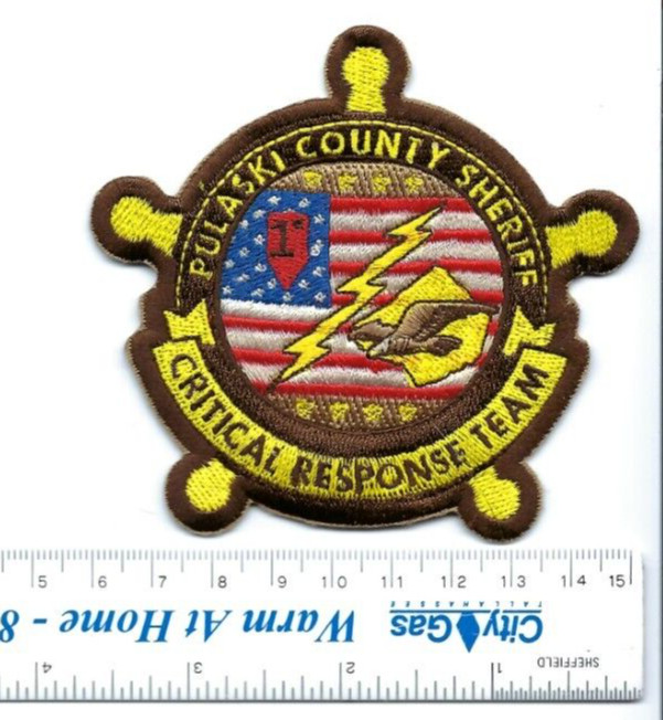 Pulaski County Sheriff CRT Critical Response Team (IN? MO? KY? AR?) patch