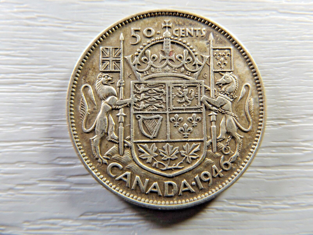CANADA 1946 50 Cents