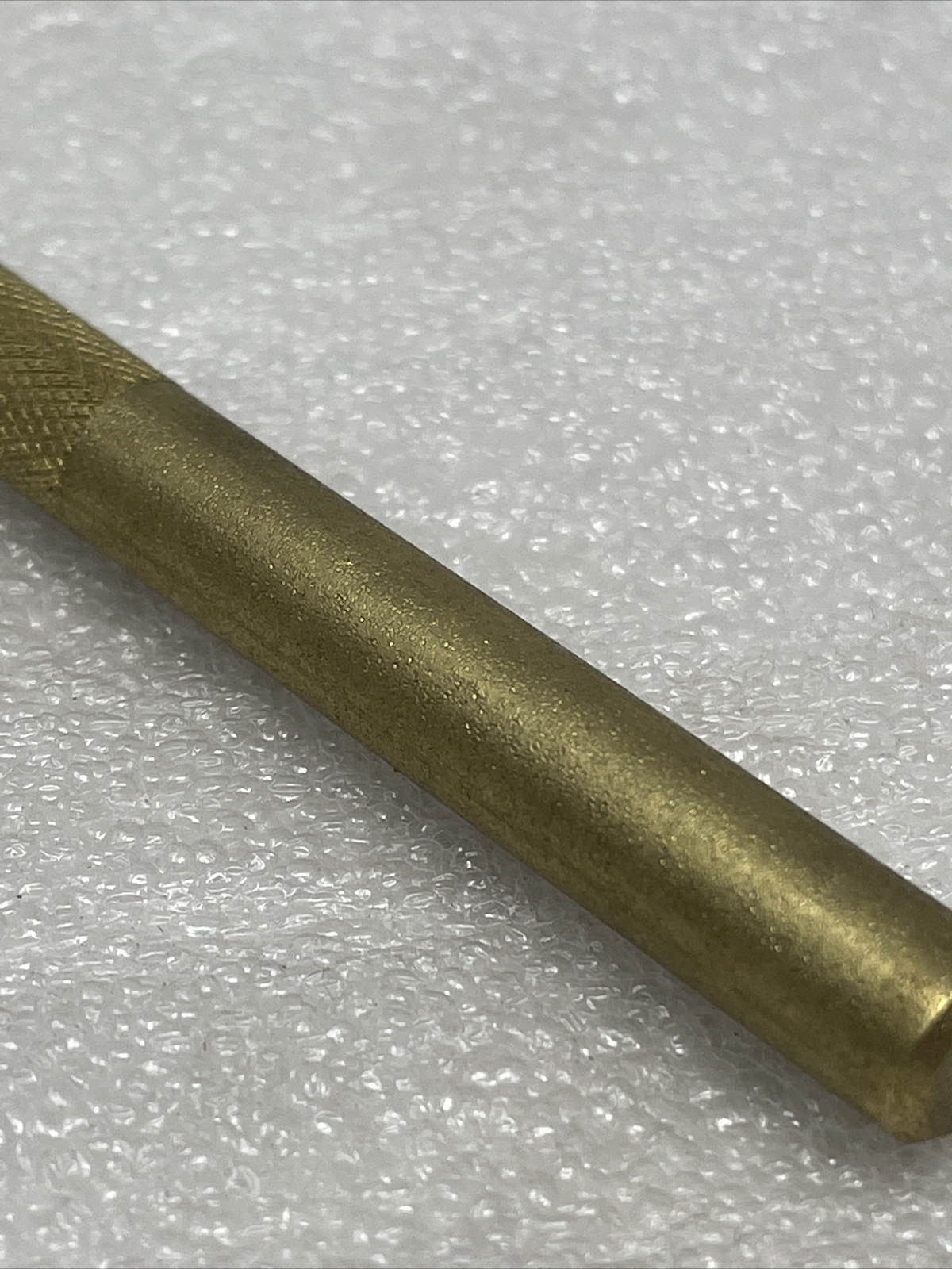 SK Tools 3/8” Brass Drift Punch, 6312, Knurled Shank, 6” Long, USA Made, New