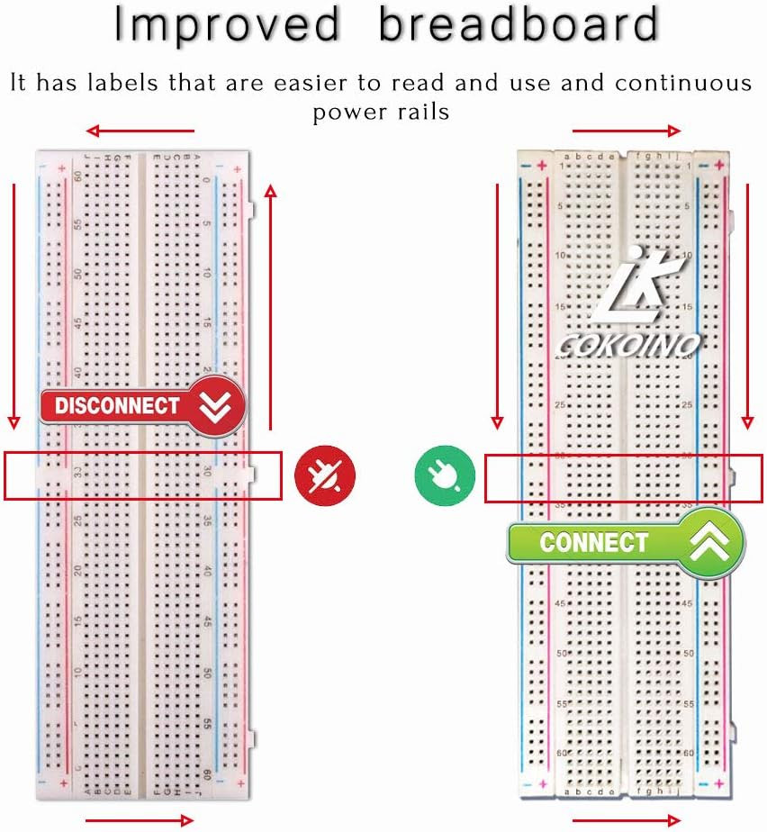 For Raspberry Pi GPIO Breakout, T-Type GPIO Expansion Board+830 Points Solderles