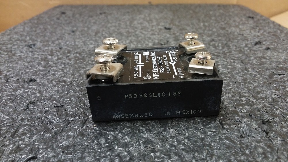 NTE Electronics RS3-D40-2 Solid State Relay with Heatsink