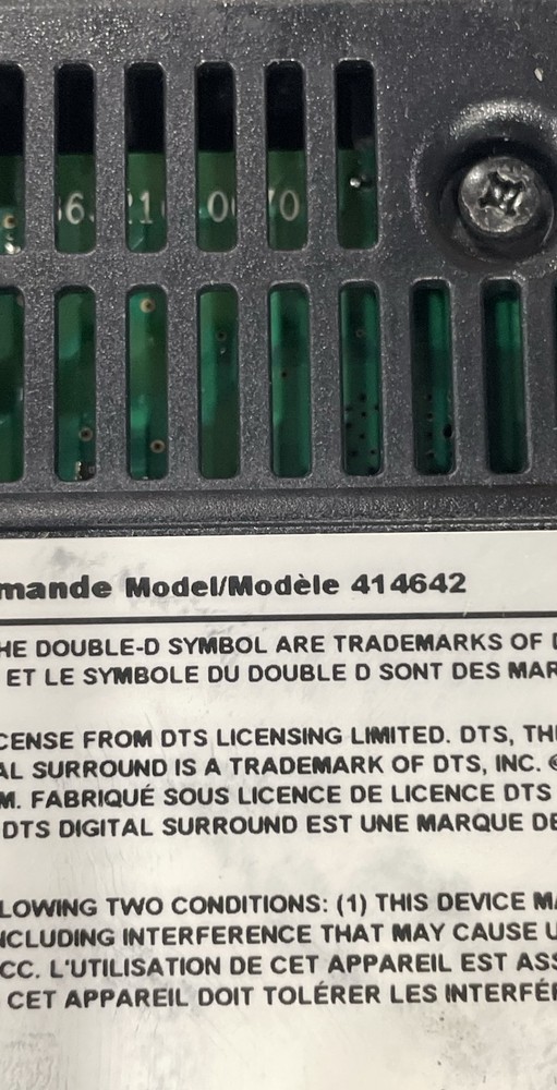 Bose 414642 Control Console Media Center Audio Device System Unit