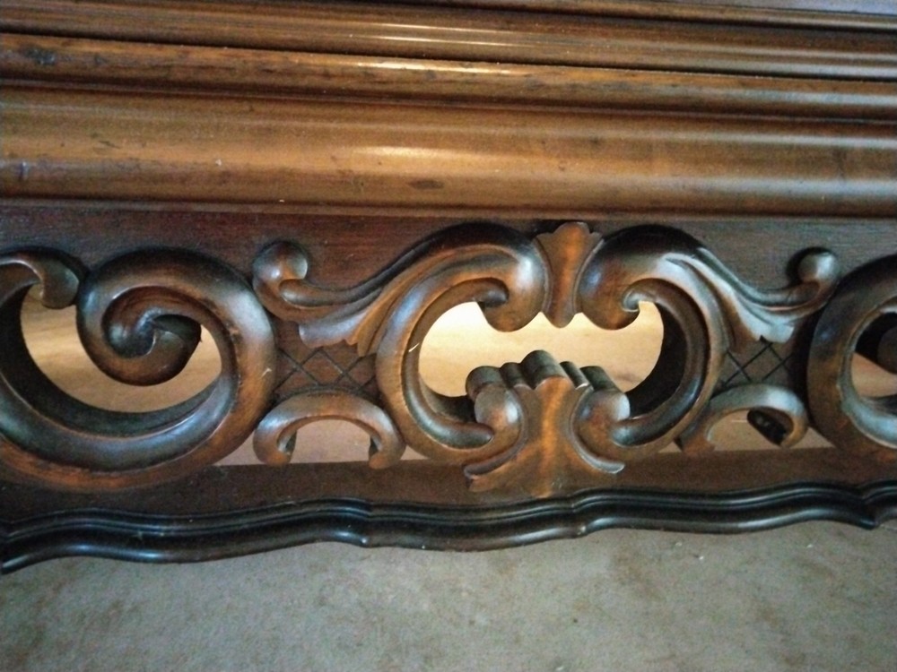 sideboard buffet antique walnut