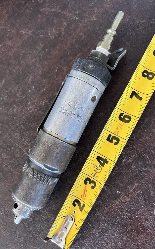 Vintage Sioux Tools Pneumatic Drill Model L1310