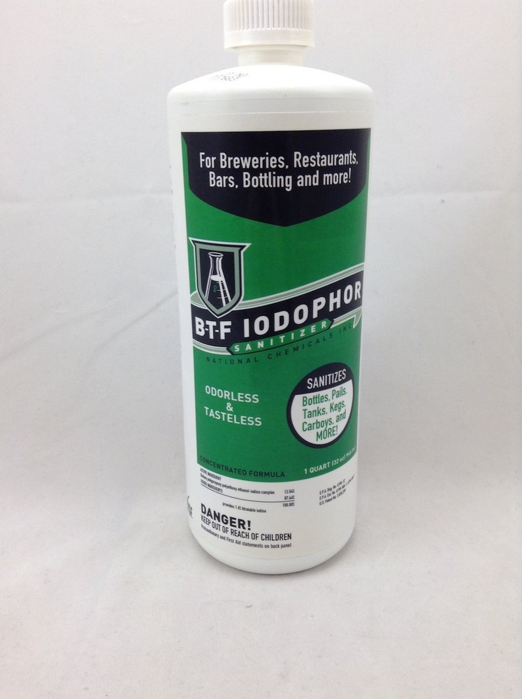 Iodophor Sanitizer 32 oz