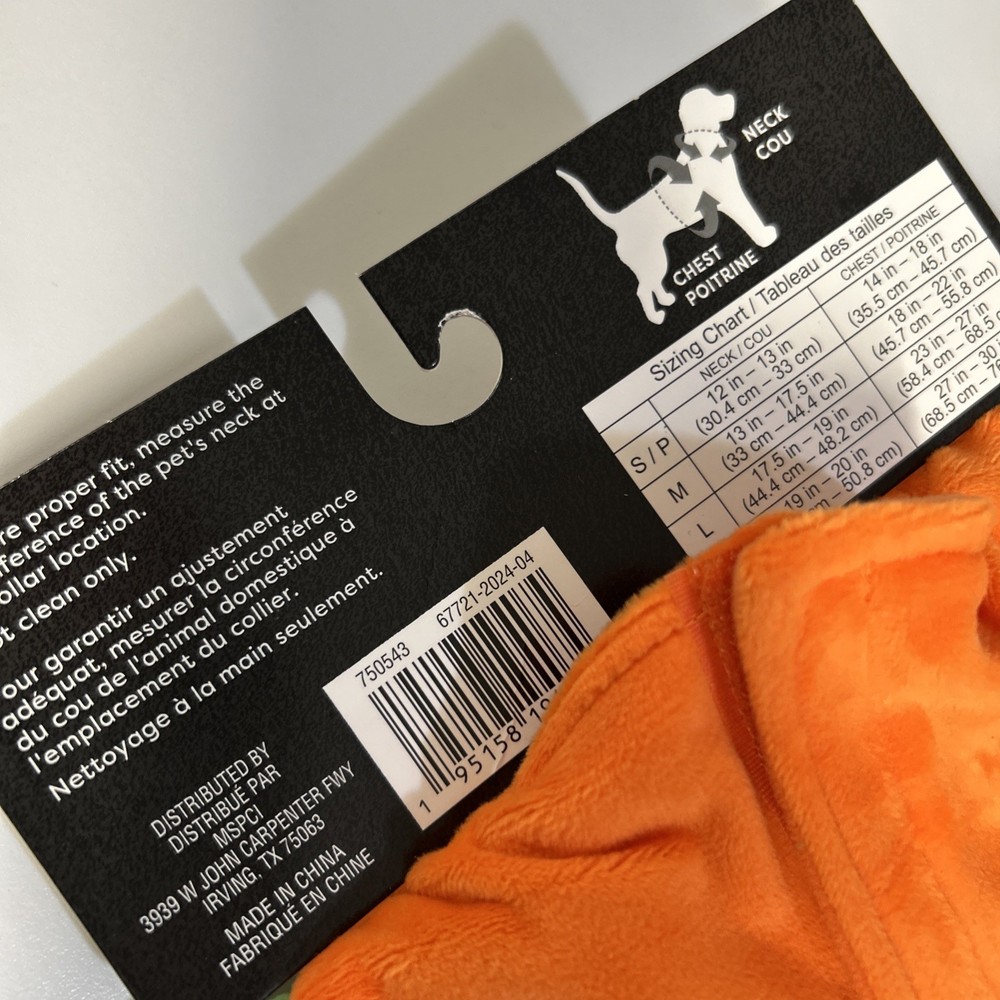 XL Halloween Pet Costume