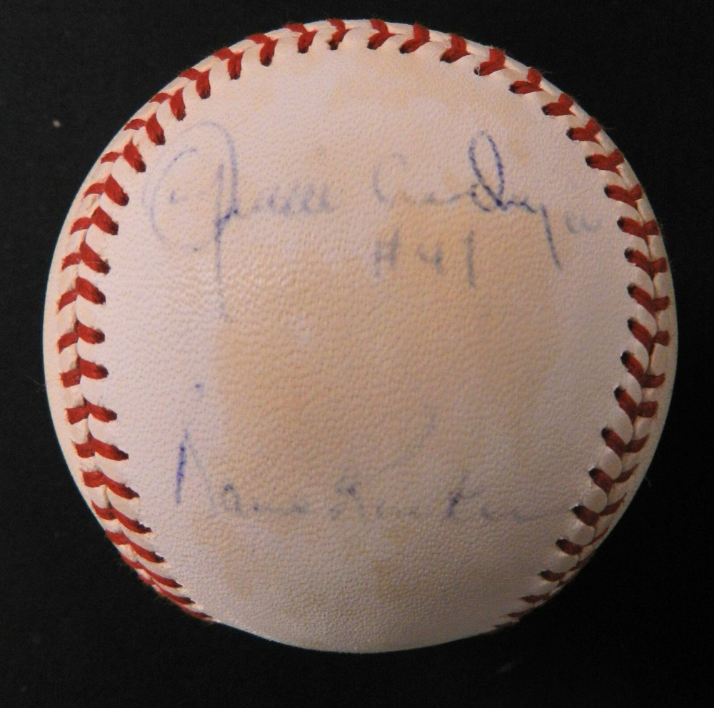 Dan Cox + 5 Signed Autograph Baseball