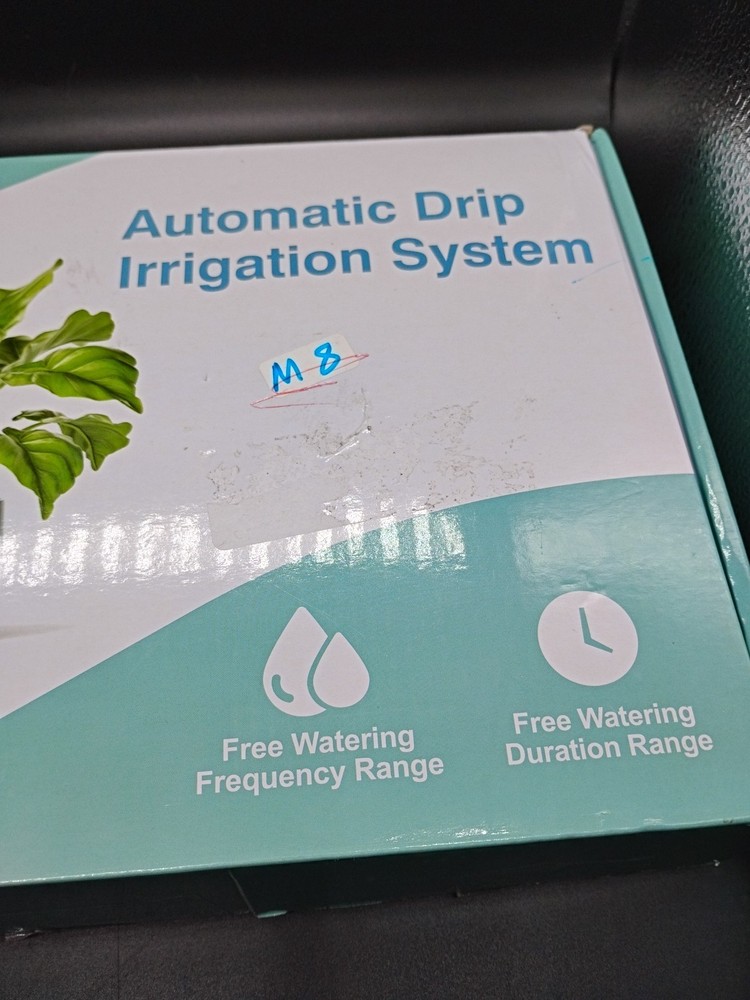 Beday Automatic Drip Irrigation System White W/Humidity Detection And Timer 2 Pk
