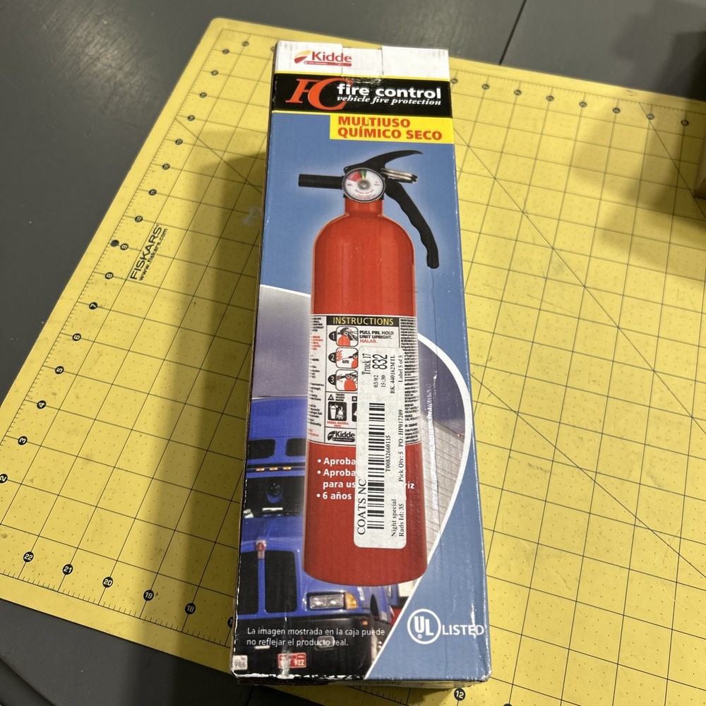 Kidde Multipurpose Dry Chemical Fire Extinguisher181
