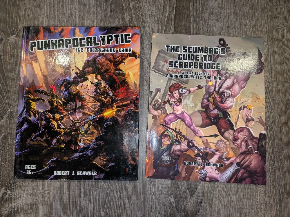 Punkapocalyptic The Roleplaying Game & Setting Book Lot