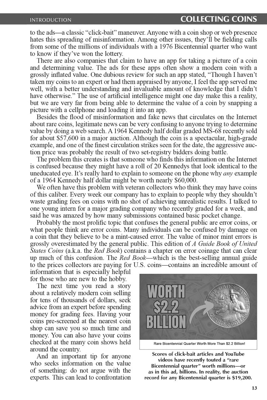 The Official Blue Book 2026 United States Coins Handbook