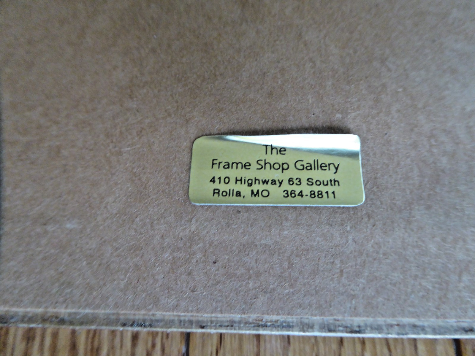 Vintage Framed Christian Riese Lassen "The Cosmos" Maui Hawaii Art Poster