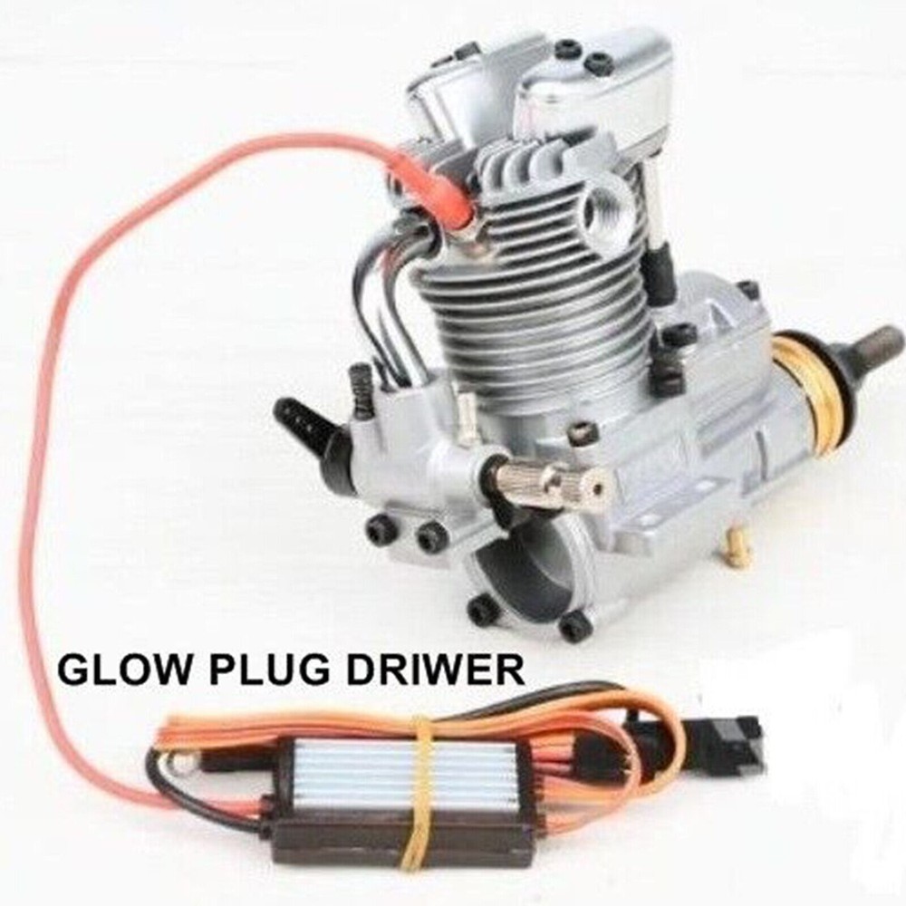 RC Model Airplane Glow-Nitro 2 &4 -Stroke Engine on Board Glow Plug Driver