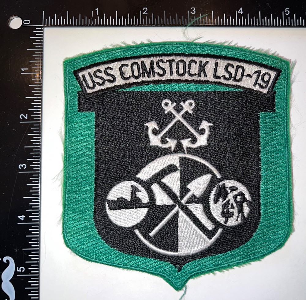 Cold War USN US Navy USS Comstock LSD-19 Patch