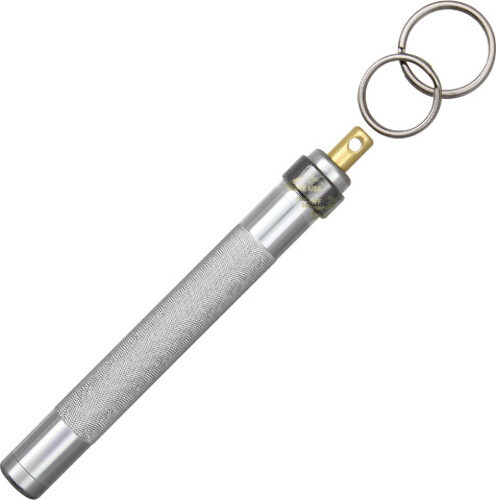 ASP Key Defender Pewter ORMD 5 3/4" overall. Aluminum construction with replacea